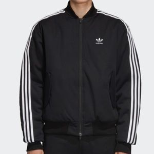 Adidas Men’s Zip-up Jacket, Size Medium.